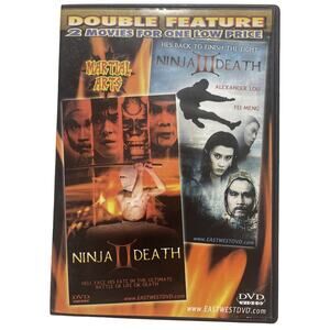Martial Arts Double Feature DVD Ninja Death II / Ninja Death III Movie Set